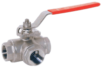 Kobold Manual Stainless Steel Ball Valve, KUG-PD
